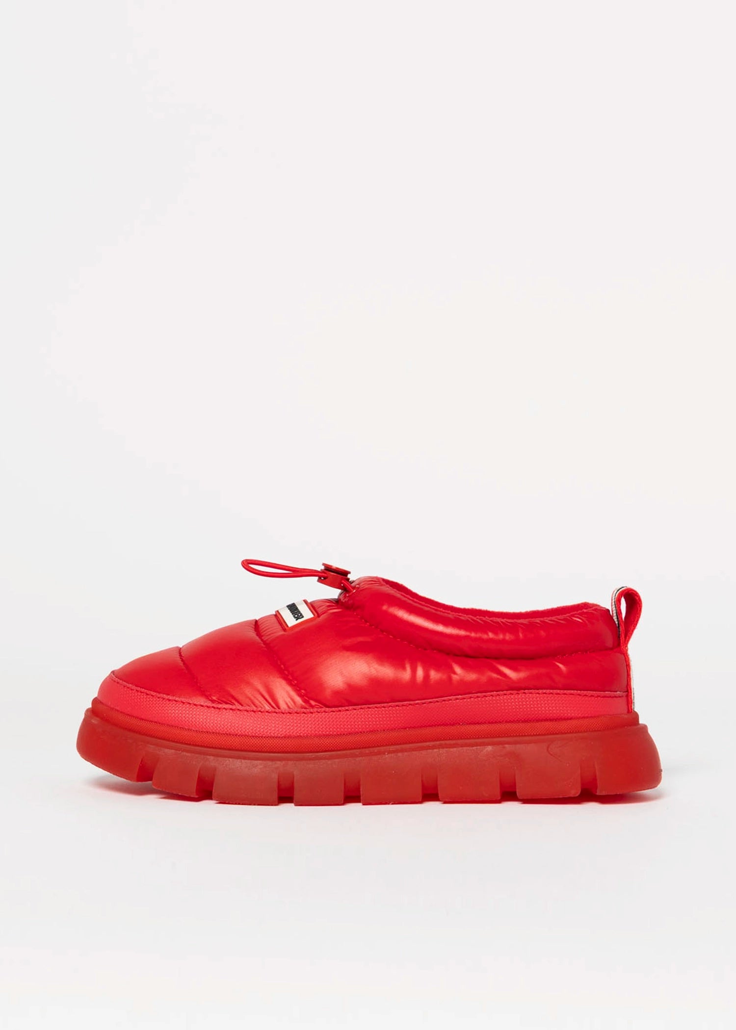 swatch_Red madi puffer slip on shoes