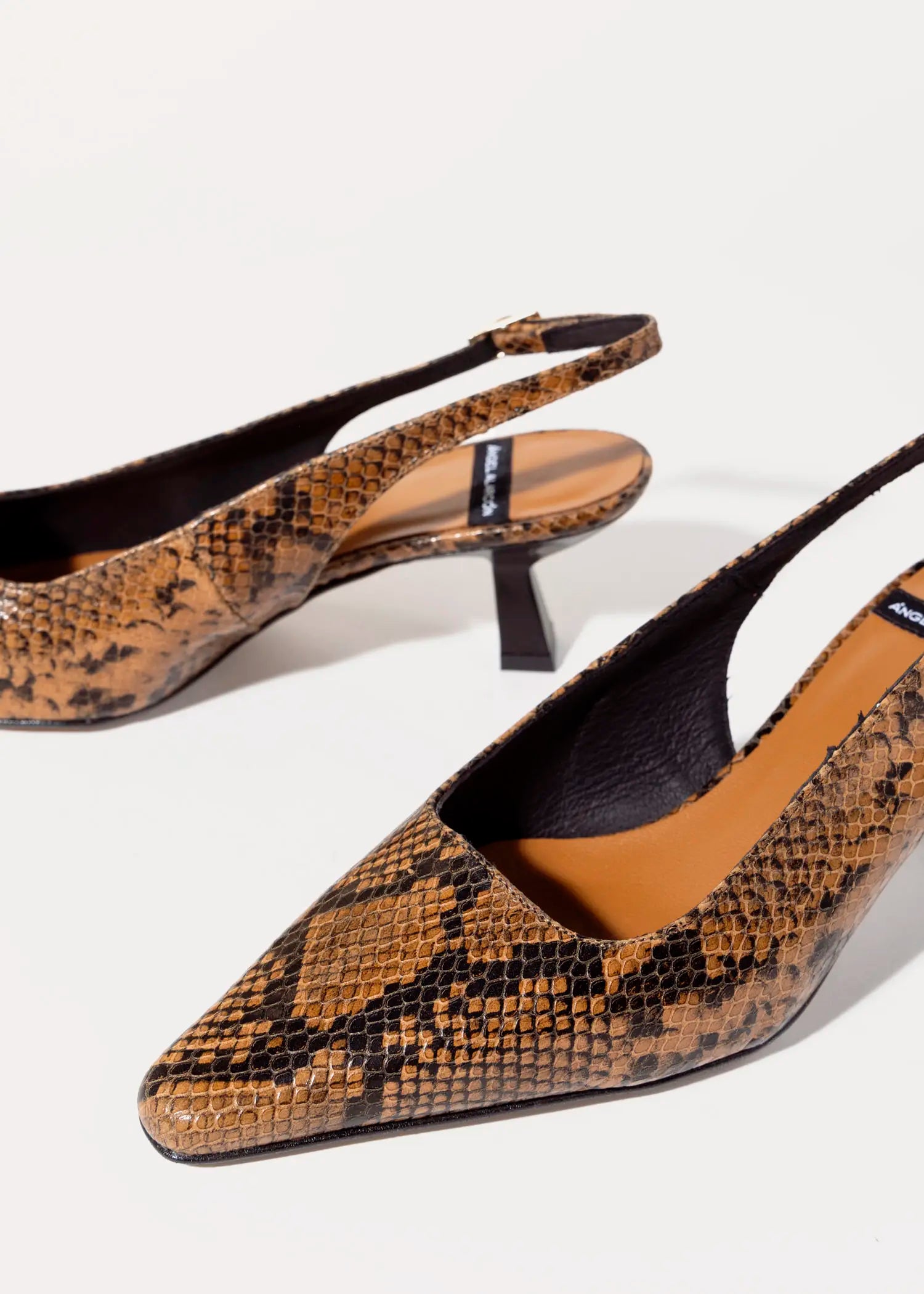 swatch_tobacco snake slingback pump heels