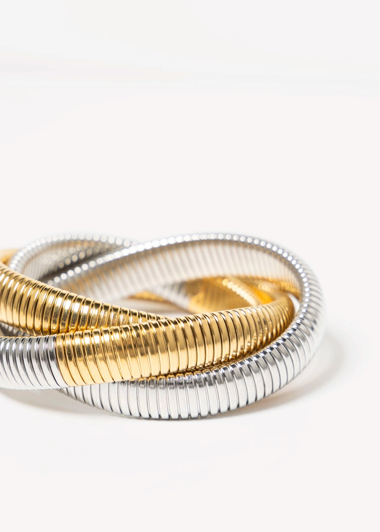 swatch_Gold/Silver Infinity bracelet