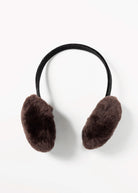 swatch_Brown sheepskin earmuffs
