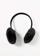 swatch_Black sheepskin earmuffs