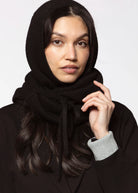 swatch_Black Hooded Scarf