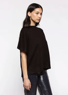 swatch_Black easy layering sweater