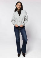 swatch_Grey Sparkle shimmer cardigan