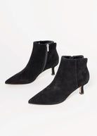 swatch_Black Suede Kiesa bootie