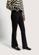 swatch_black haven high rise boot cut pant apparel