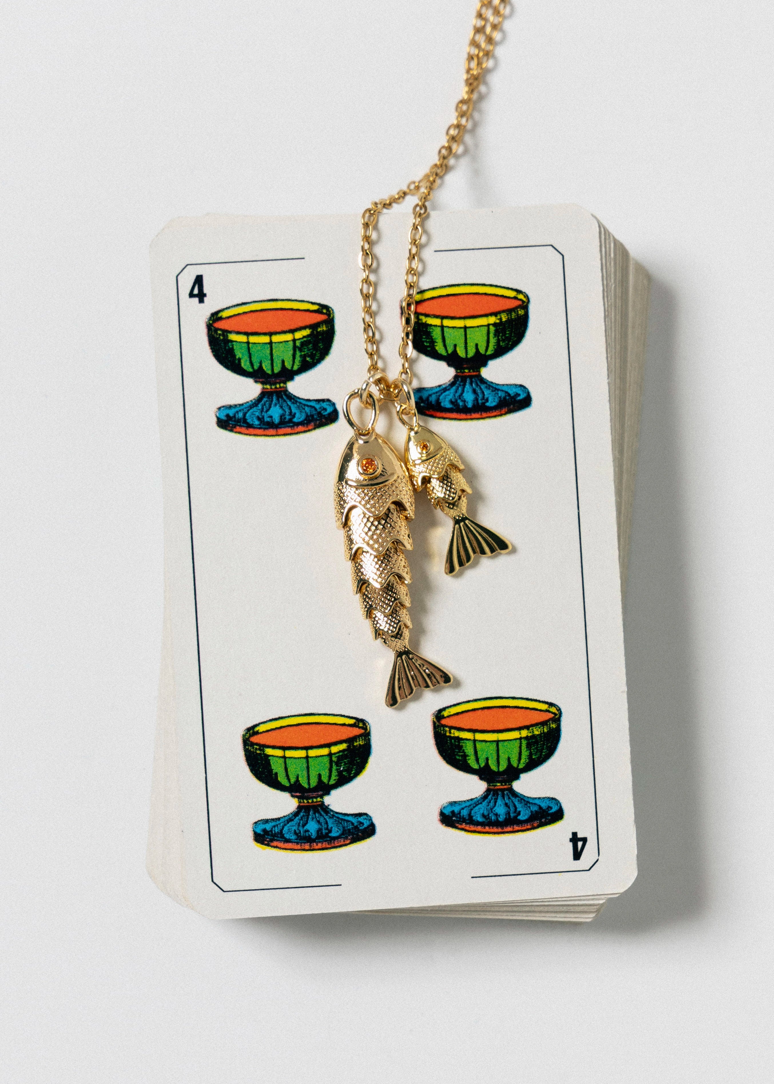 swatch_Gold fish necklace