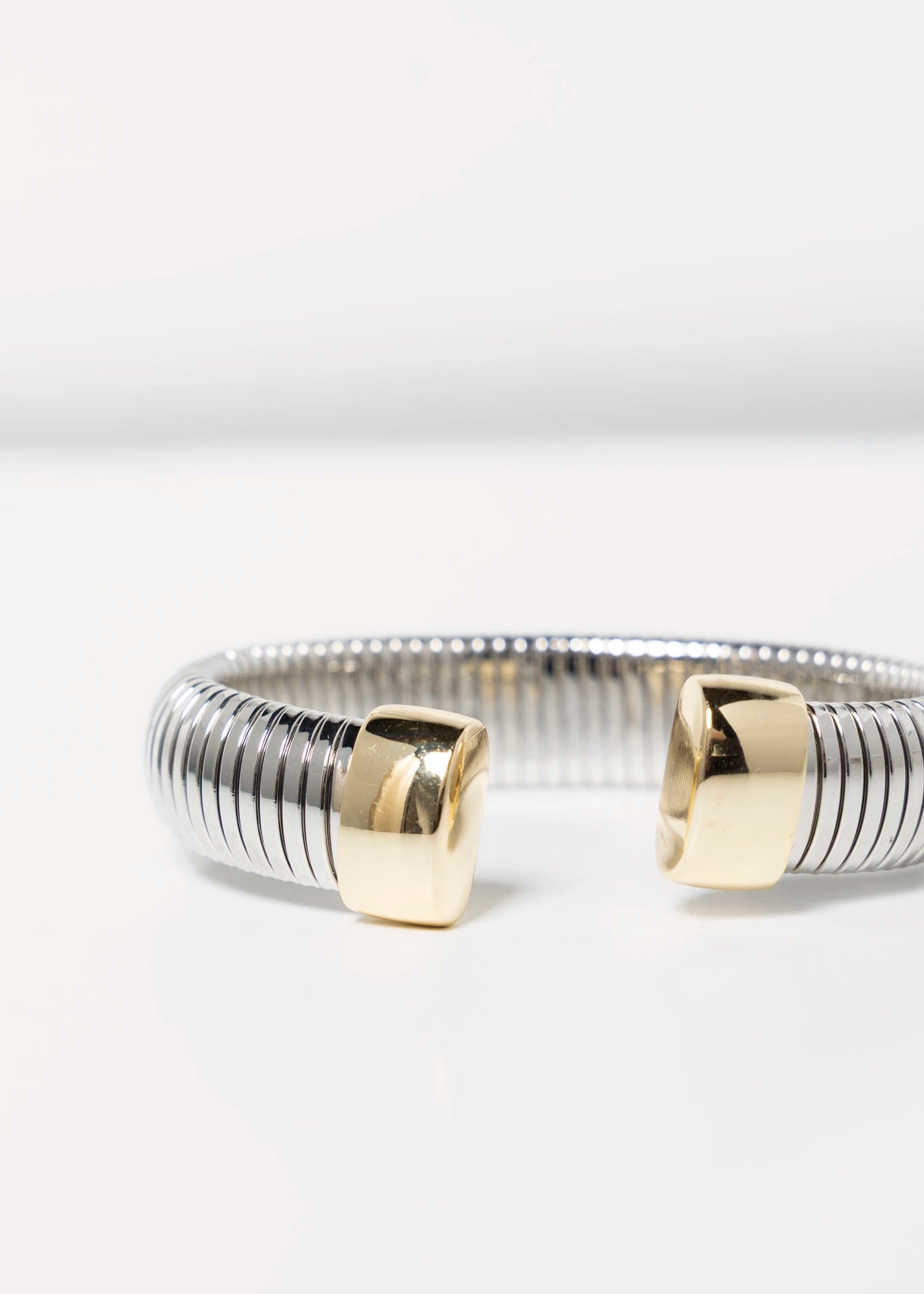 swatch_Silver/Gold open cuff bracelets