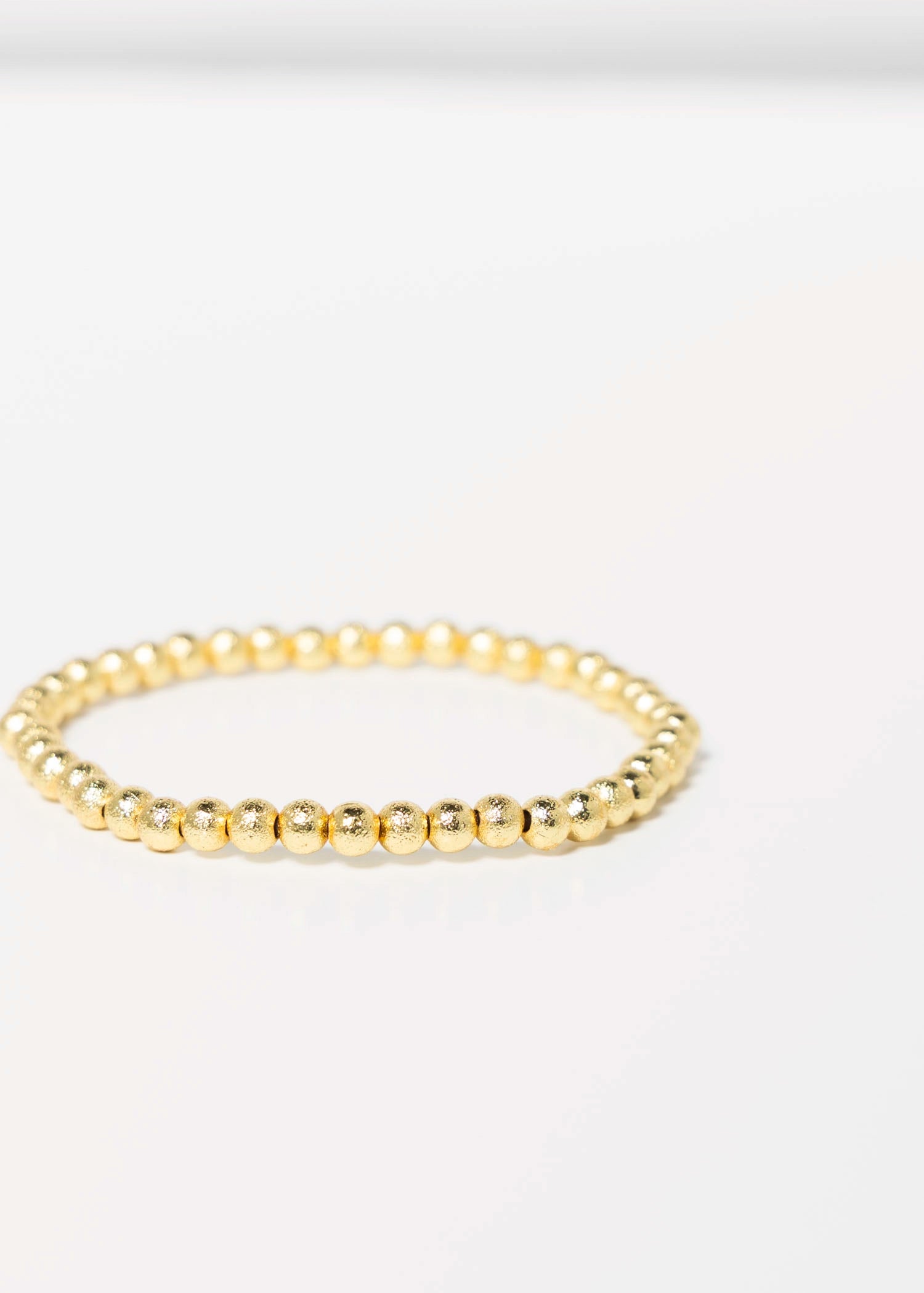 swatch_Gold sparkle stretch bracelet
