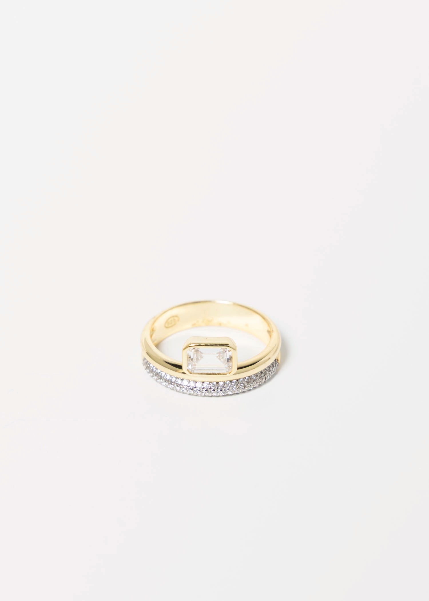 swatch_Gold double stack CZ ring