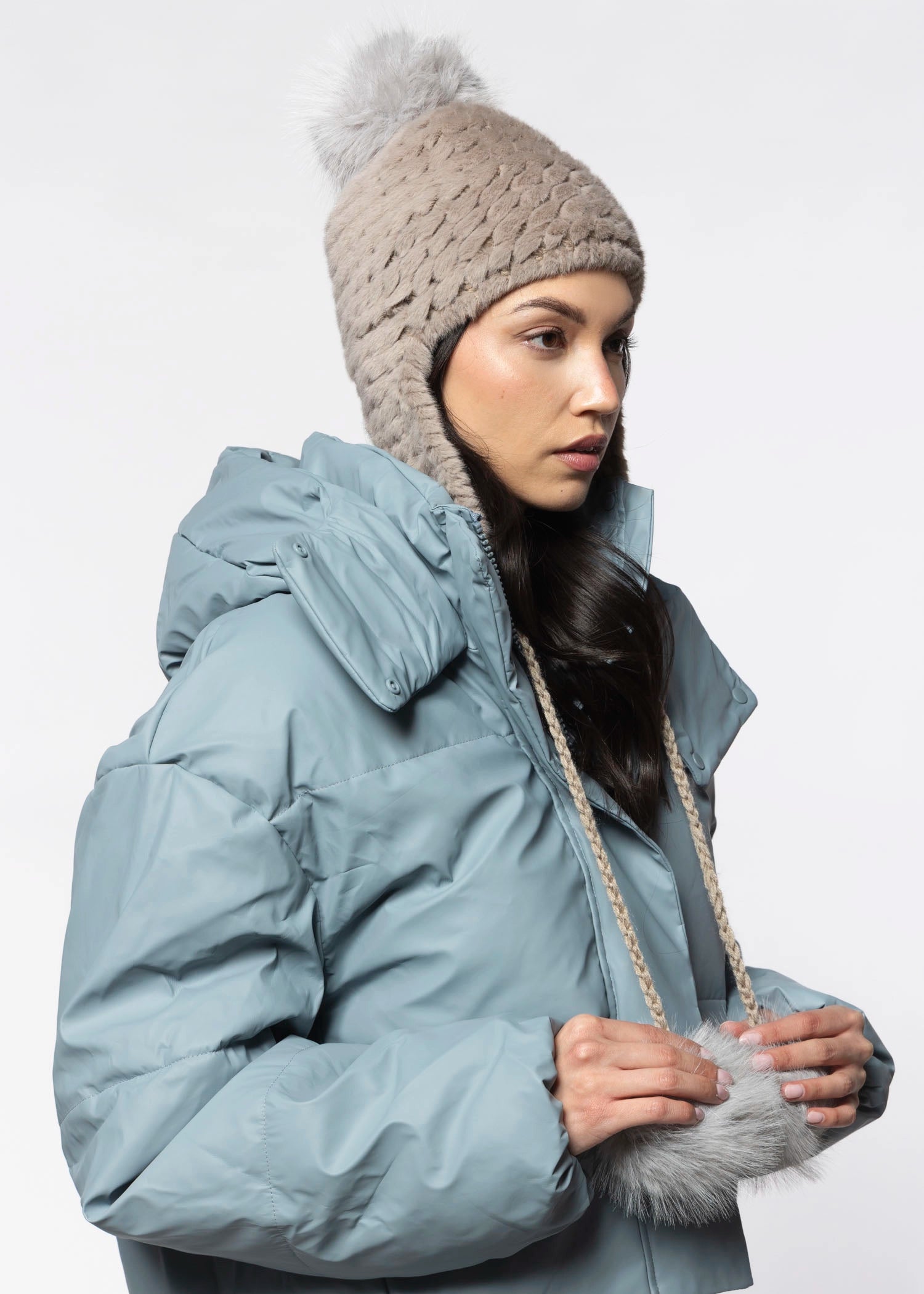 swatch_Taupe grossinger faux fur trapper hat