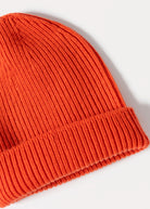 swatch_Orange cashmere blend beanie