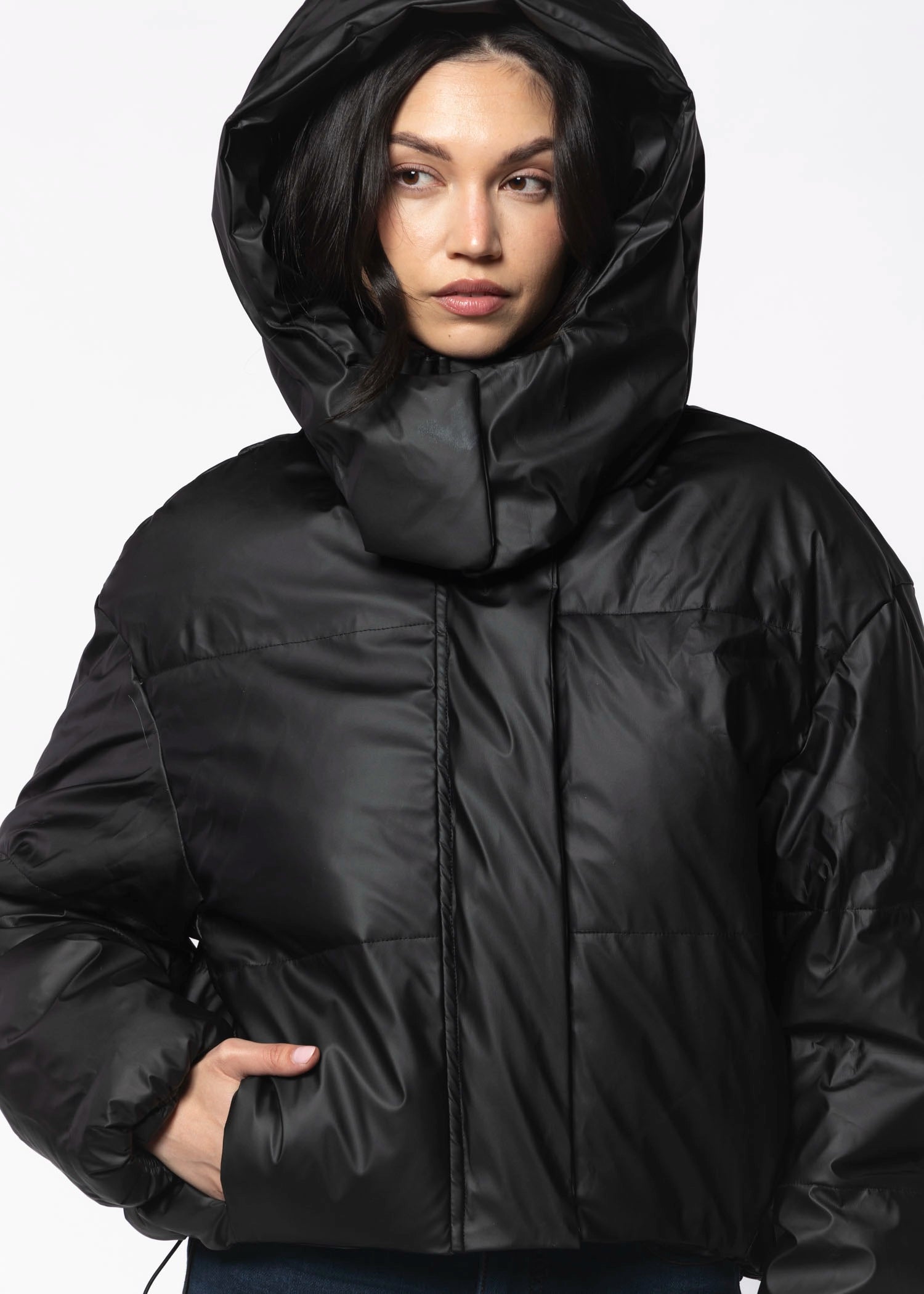 swatch_Black puffer jacket