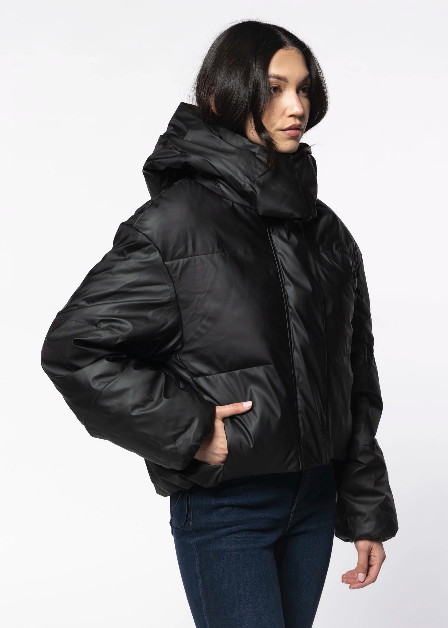 swatch_Black puffer jacket