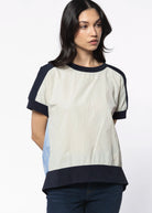 swatch_Navy/Silver joy top