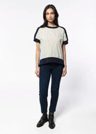 swatch_Navy/Silver joy top