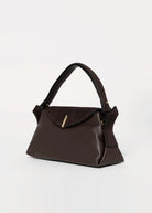 swatch_Espresso devyn leather shoulder bag