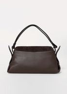 swatch_Espresso devyn leather shoulder bag