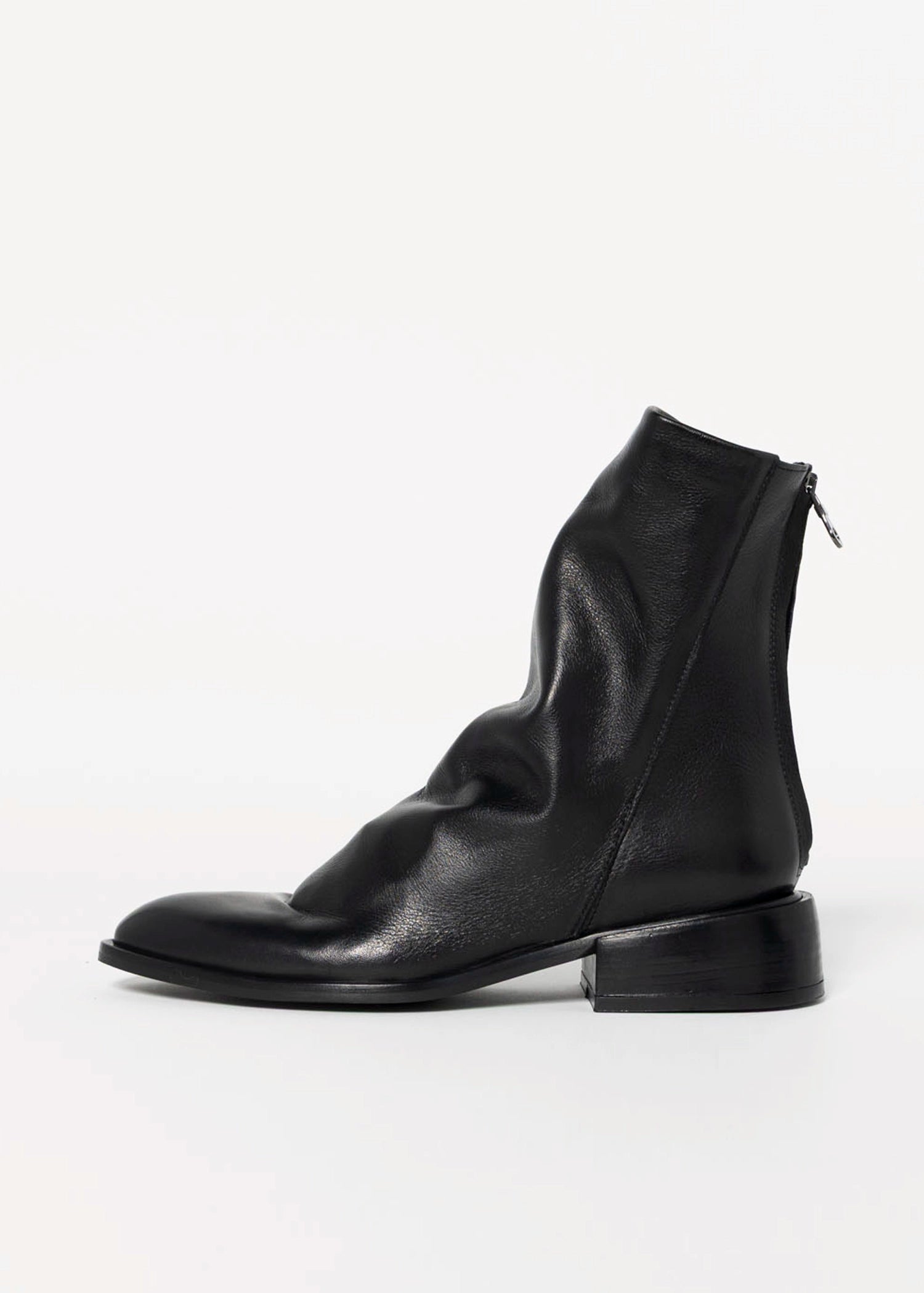 swatch_BlackLeather ankle boot