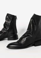 swatch_BlackLeather ankle boot