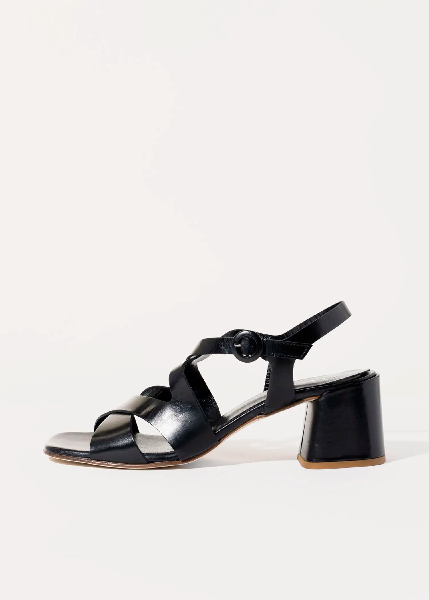 swatch_black leather heeled sandal heeled sandals