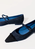 swatch_blue lauro denim flat flat shoes