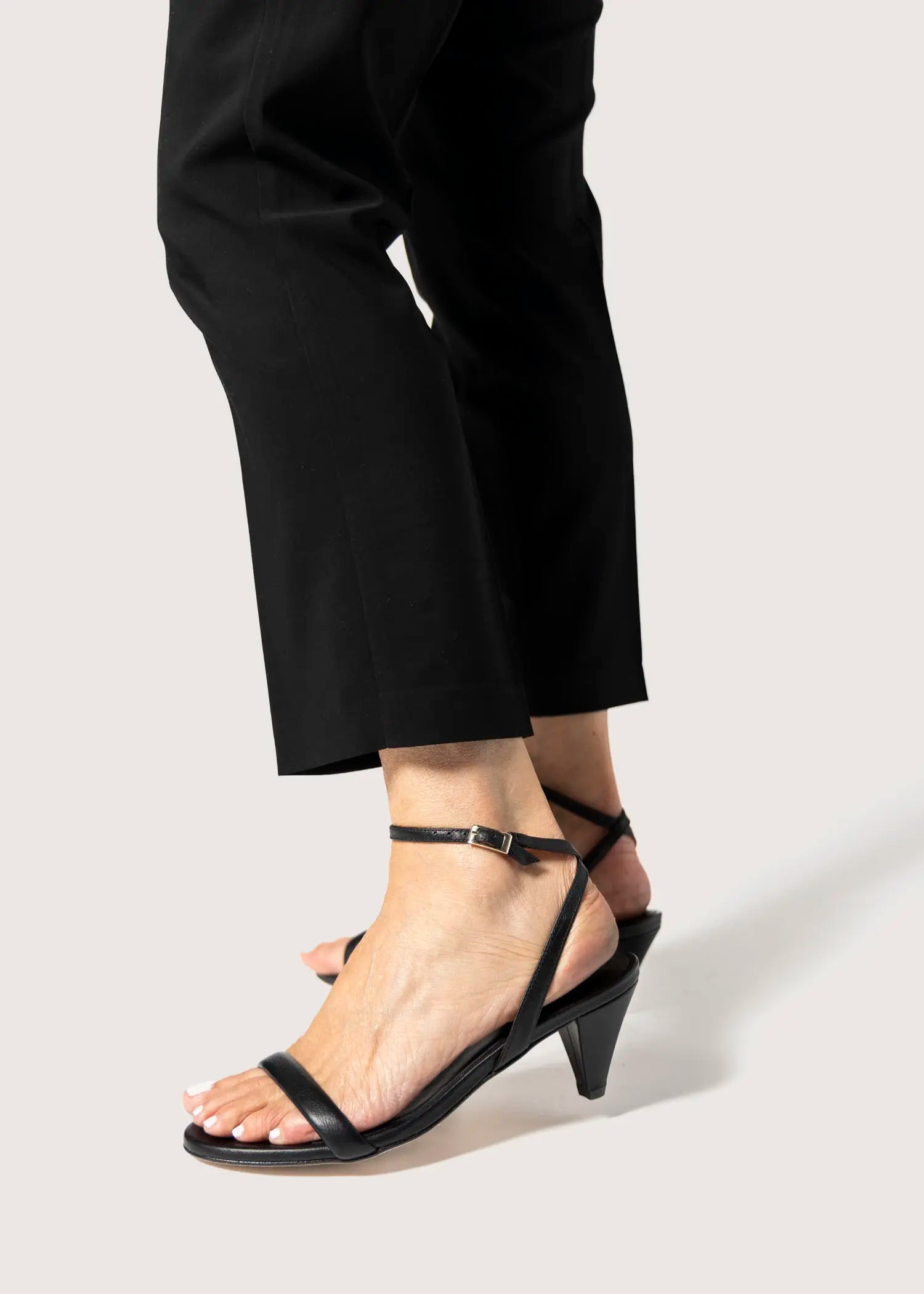 swatch_black valentine leather sandal heeled sandals