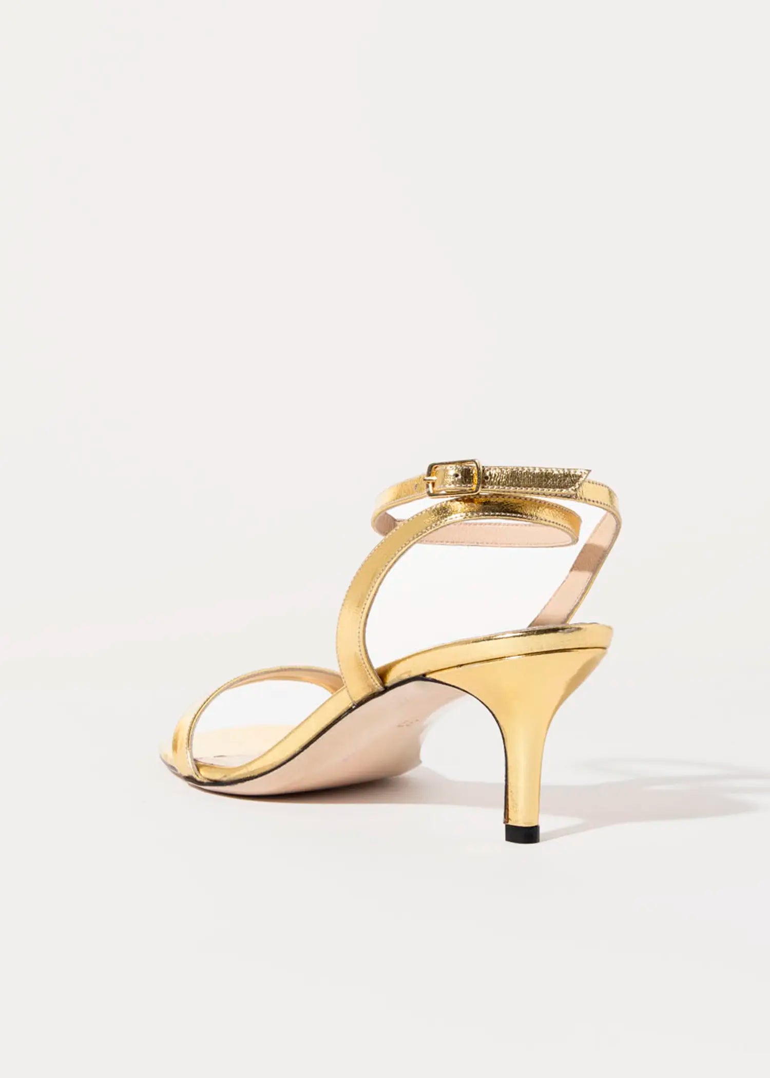 swatch_gold leather kitten heel dress sandal heeled sandals