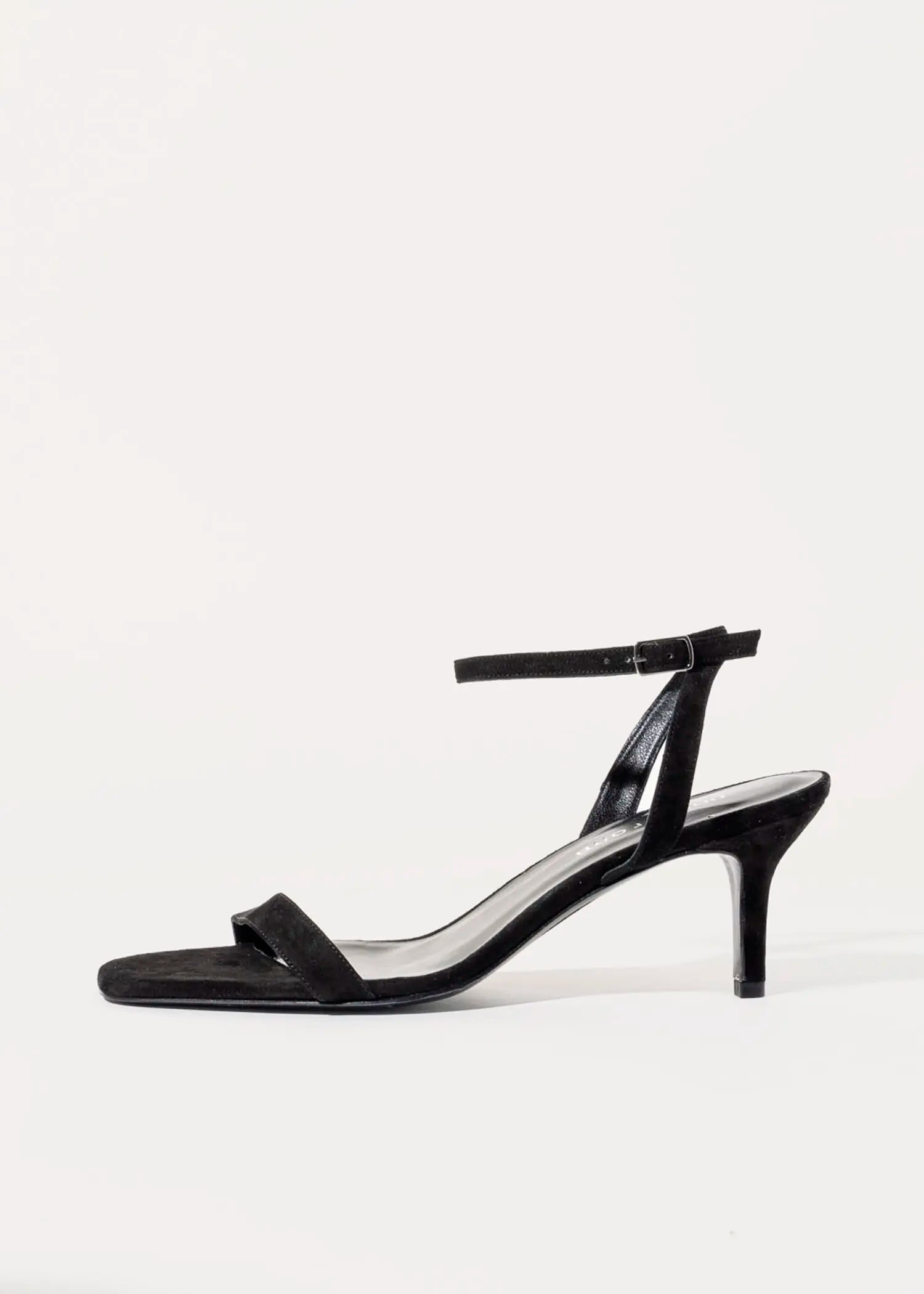 swatch_black suede kitten heel dress sandal heeled sandals