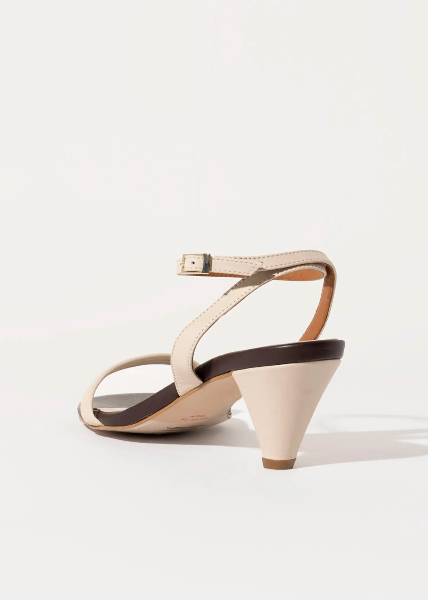 swatch_ivory/brown valentine leather sandal heeled sandals
