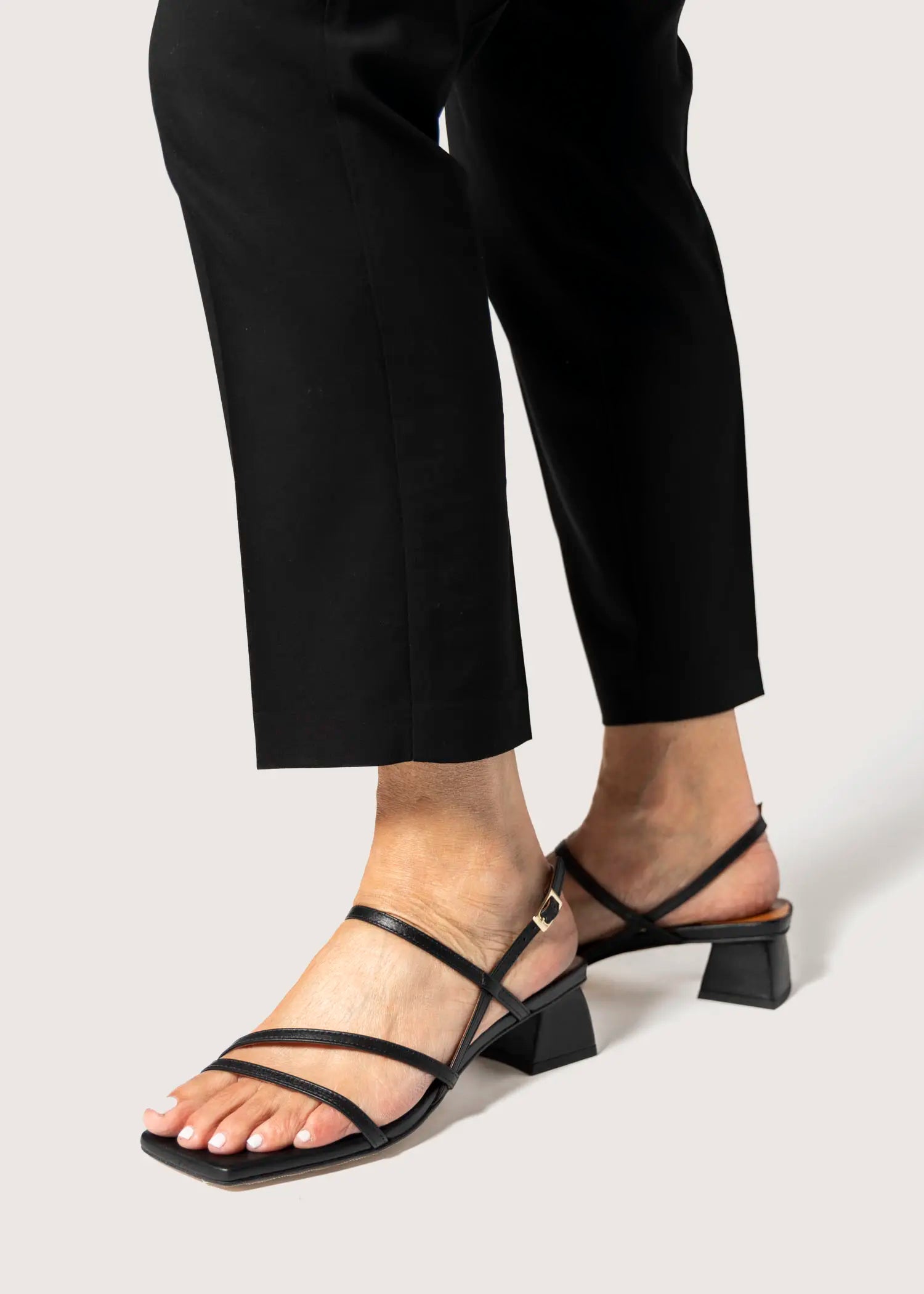 swatch_black leather solange heeled sandal heeled sandals