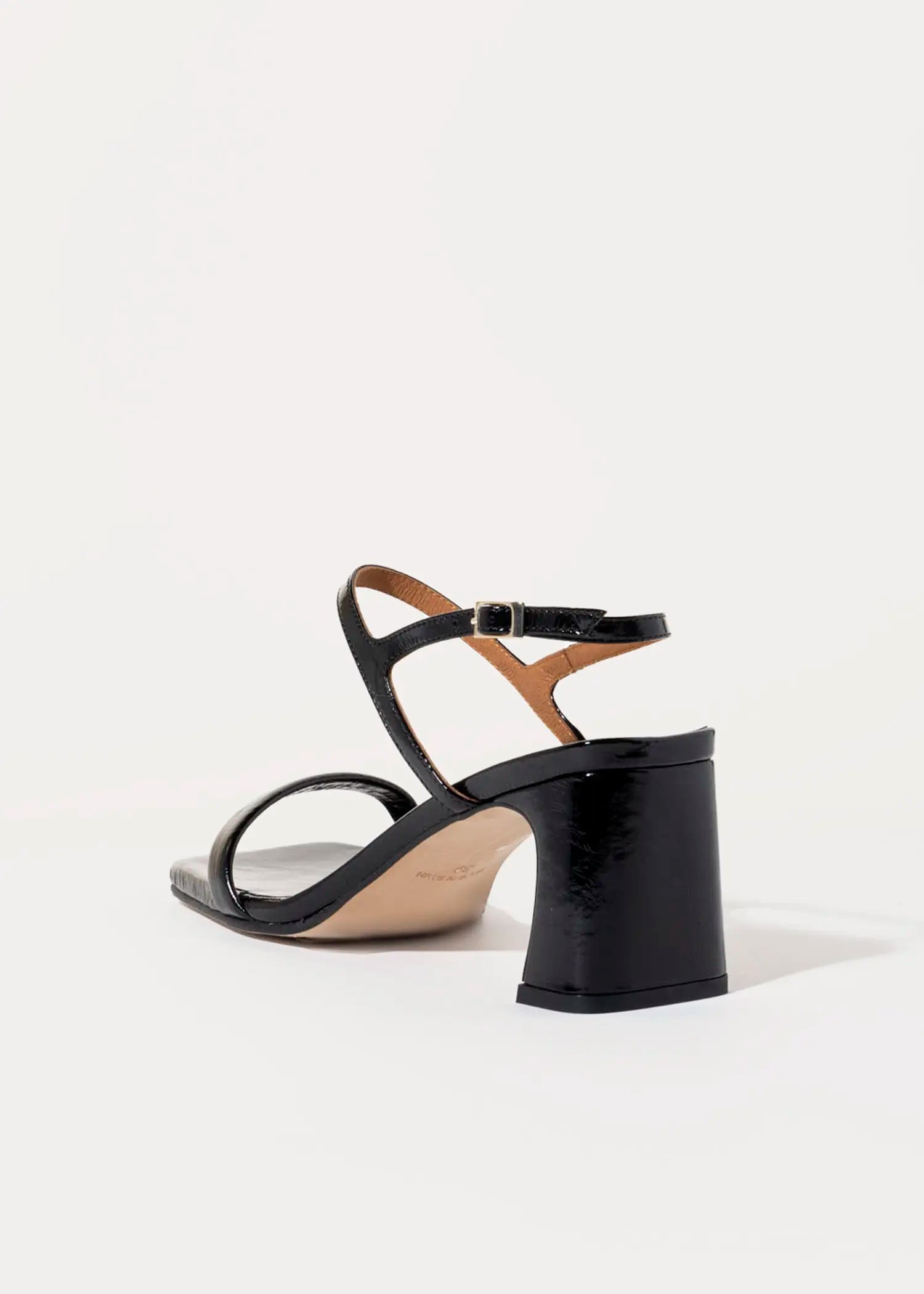 swatch_black patent dominique leather sandal heeled sandals