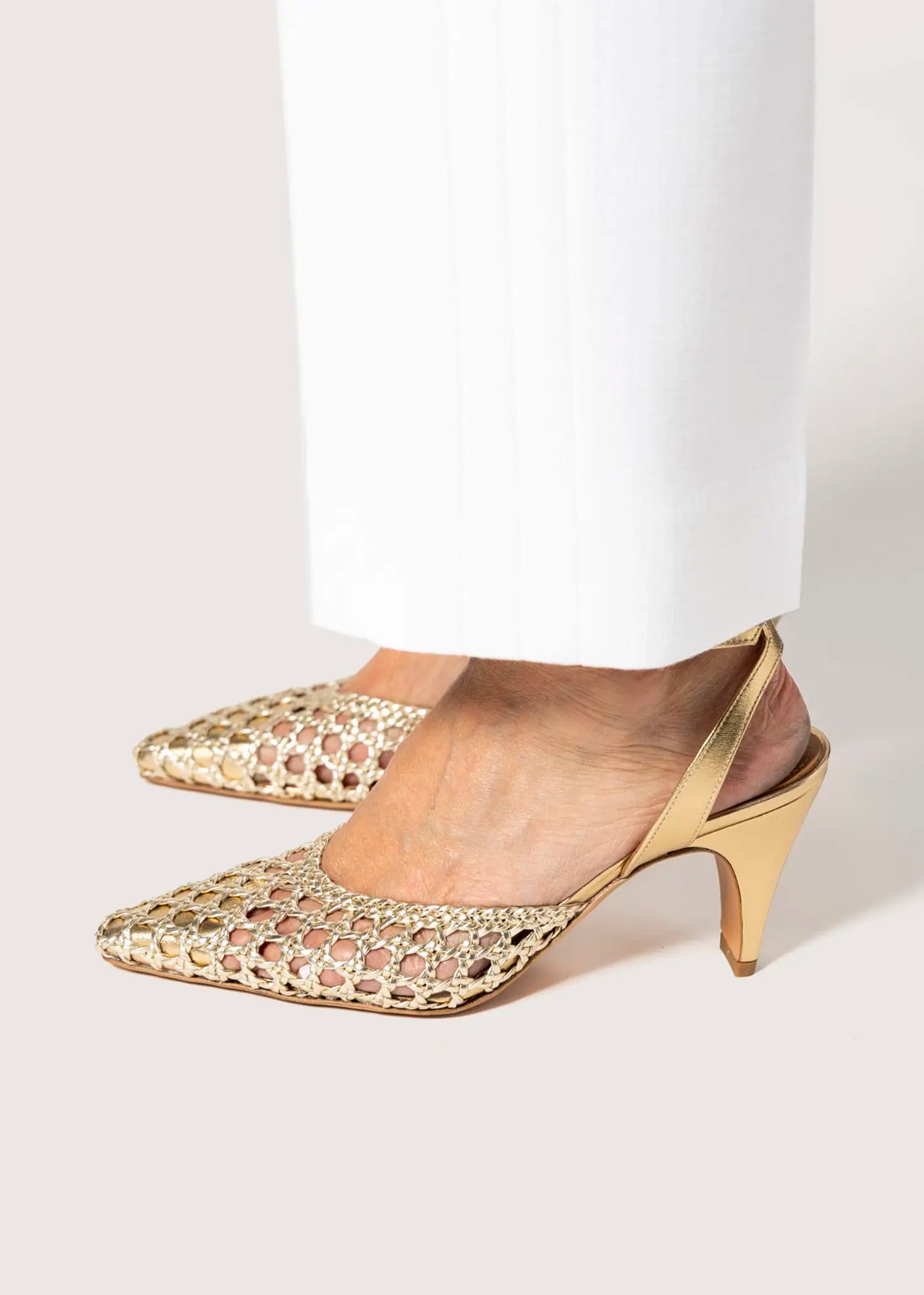 swatch_platino leather livia two piece woven pump heels