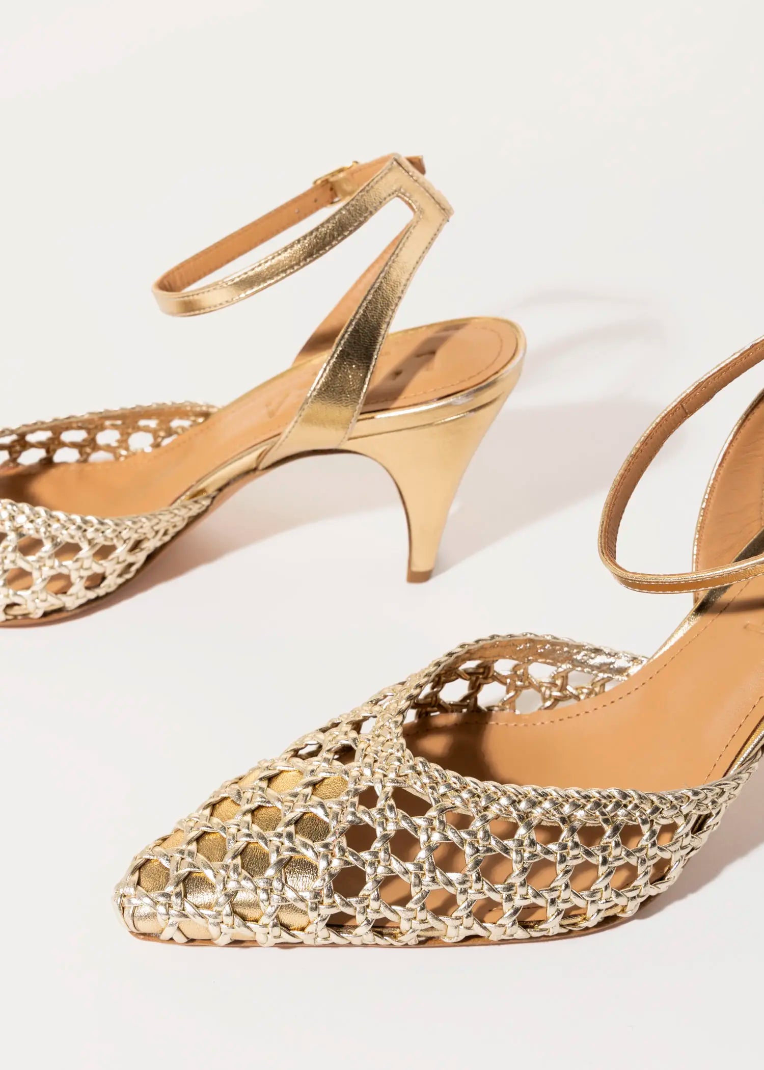 swatch_platino leather livia two piece woven pump heels