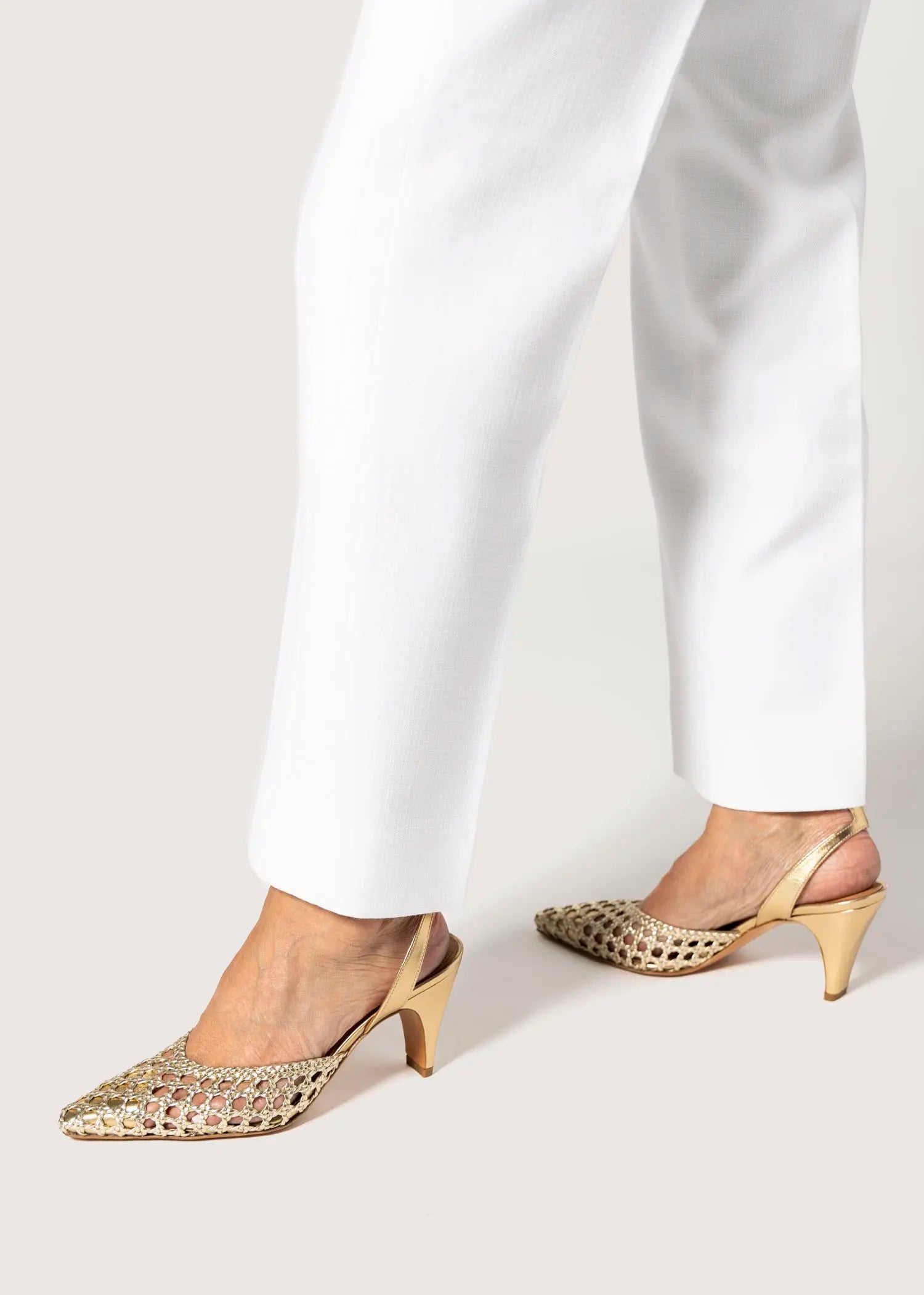 swatch_platino leather livia two piece woven pump heels