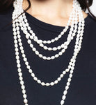 swatch_Pearl long pearl necklace