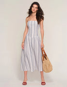 swatch_stripe heartloom ronan strapless dress