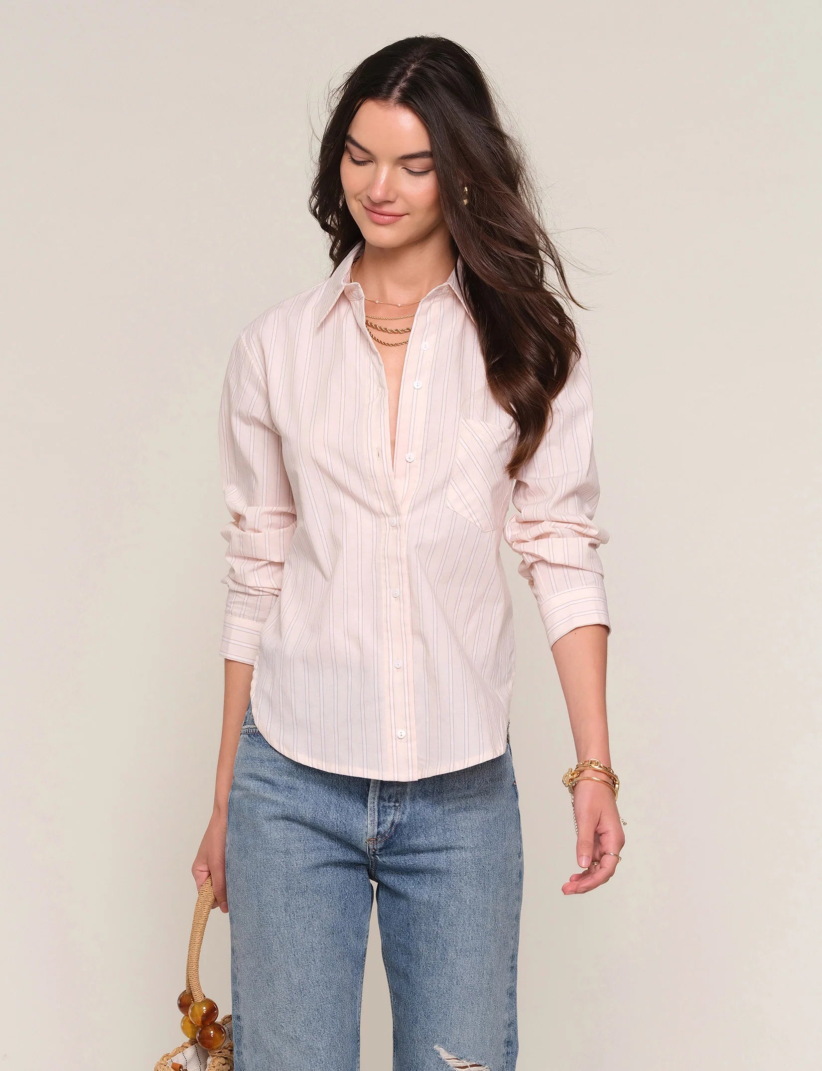 swatch_Bisque hearloom timothy button down