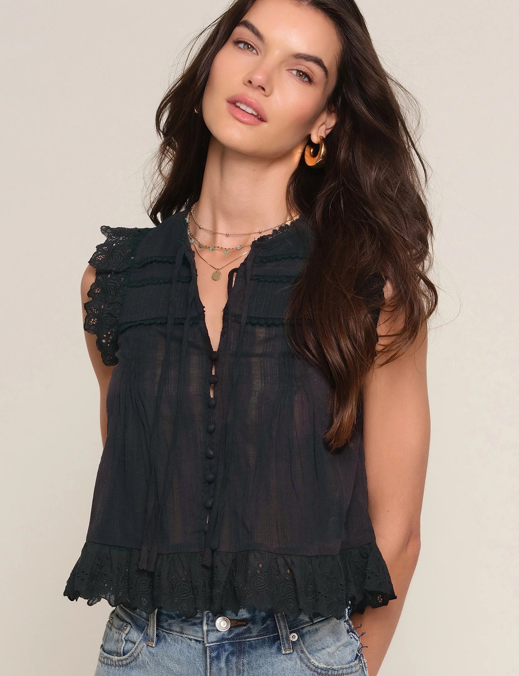 swatch_Black heartloom amina blouse