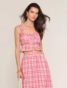 swatch_Red heartloom shawn gingham two piece set