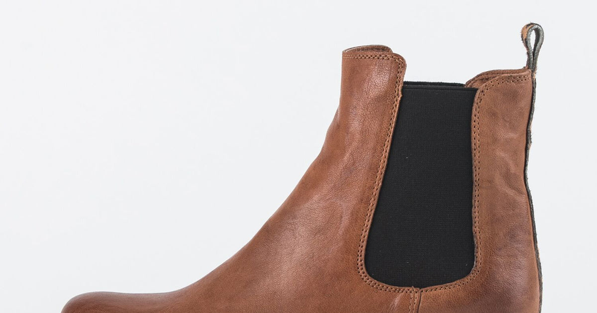 Jessy Chelsea Boot - 36 / Cognac Leather