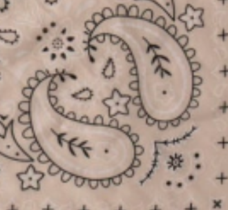swatch_Beige bandana scarf