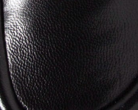 swatch_Black Leather halmanera ivet mule clog