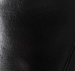 swatch_Black Leather schutz hadley flat shoe