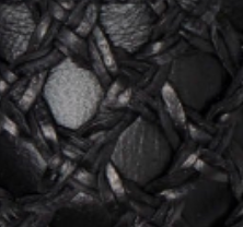 swatch_Black Leather l'idea dolo woven mary jane
