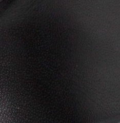 swatch_Black Leather l'idea ruched leather loafer