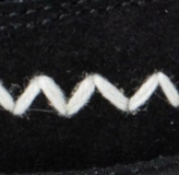 swatch_Black Suede shearling lined slide