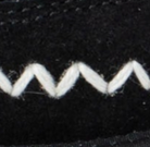 swatch_Black Suede shearling lined slide