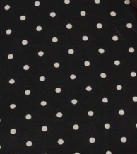 swatch_Black polka dot midi dress