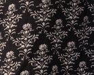 swatch_Black vintage print button down blouse